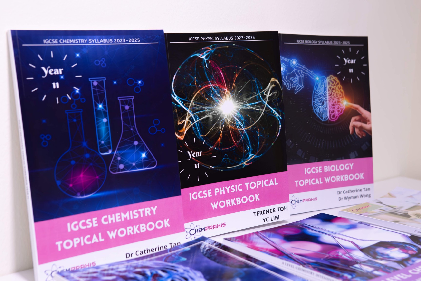 ChemPraxis science tuition workbooks written by expert PhD tutors